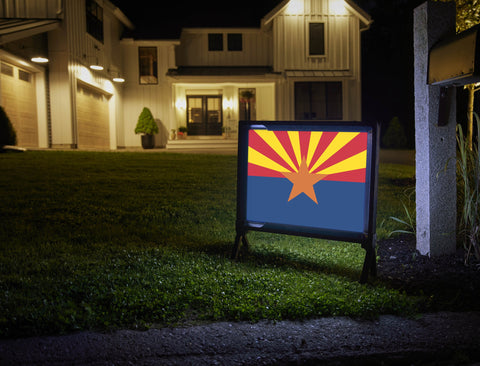 Arizona State Flag Yardsy Sign