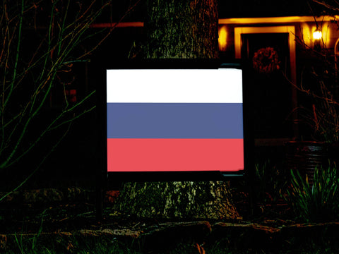 Flag Russia Yardsy Sign