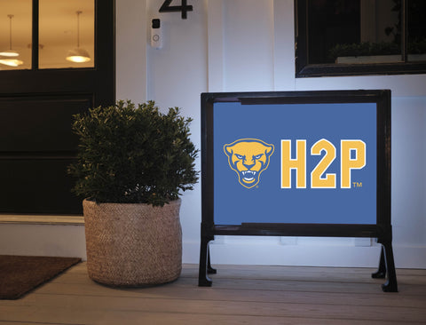 Pittsburgh Panther H2P Royal Yardsy Sign