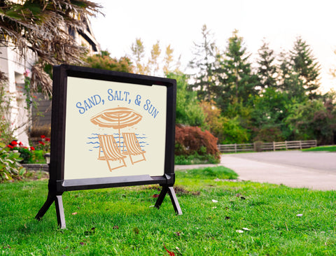 Sand, Salt, & Sun Yardsy Sign