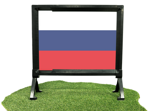 Flag Russia Yardsy Sign