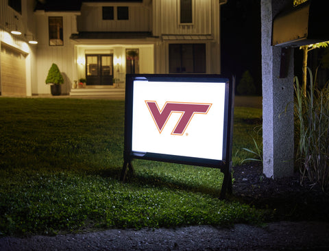 Virginia Tech VT Athletics Mark White Yardsy Sign
