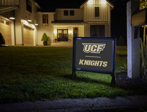 UCF Knights Black Yardsy Sign