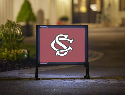 South Carolina SC Garnet Yardsy Sign