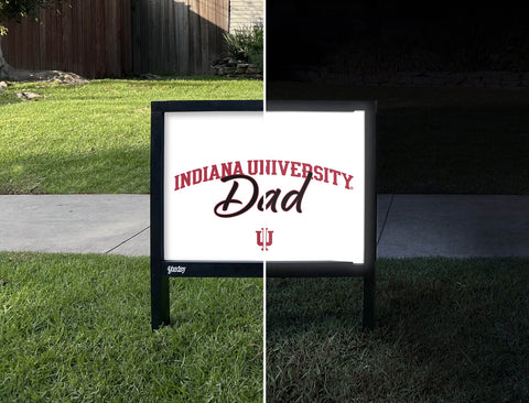 Indiana Dad Yardsy Sign yard sign