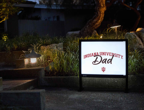 Indiana Dad Yardsy Sign yard sign