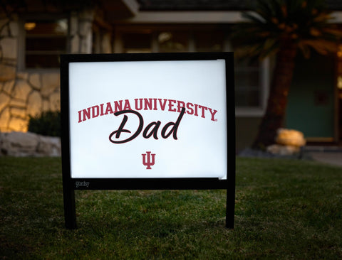 Indiana Dad Yardsy Sign yard sign