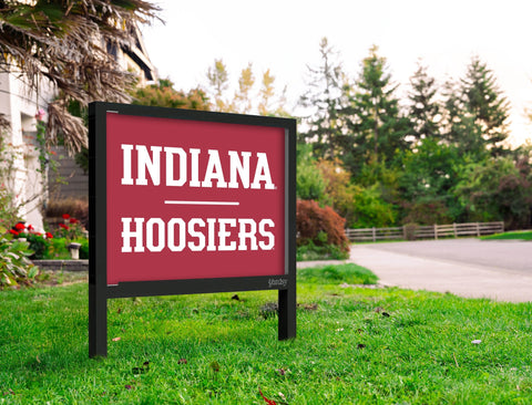 Indiana University Hoosiers Crimson Yardsy Sign Yard
