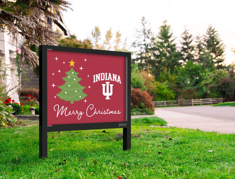 Indiana University Merry Christmas Yardsy Sign Yard