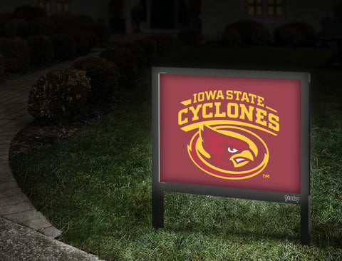 Iowa State Cyclones Red Yardsy Sign