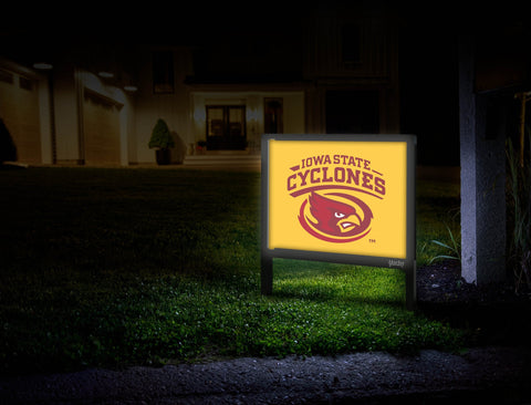 Iowa State Cyclones Yellow Yardsy Sign