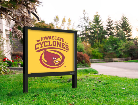 Iowa State Cyclones Yellow Yardsy Sign