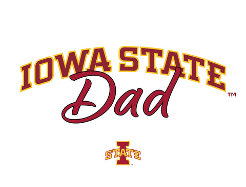 Iowa State Dad Yardsy Sign yard sign