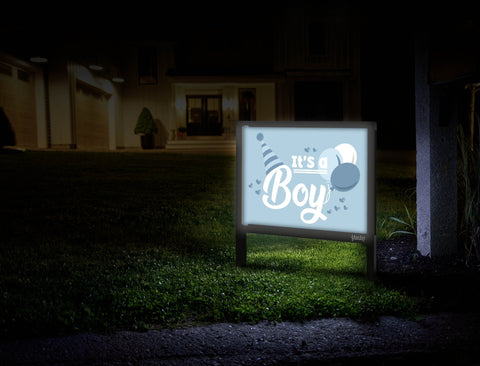 Its A Boy Yardsy Sign Mailbox