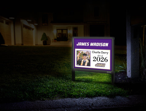 James Madison Graduate Custom Yardsy Sign yard sign