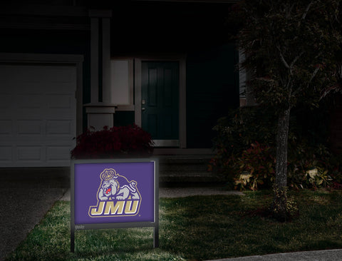 JMU Duke Dog Combo Purple Yardsy Sign