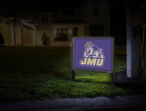 JMU Duke Dog Combo Purple Yardsy Sign
