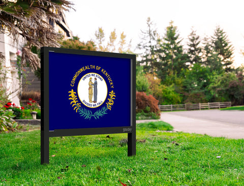 Kentucky Flag Yardsy Sign Yard