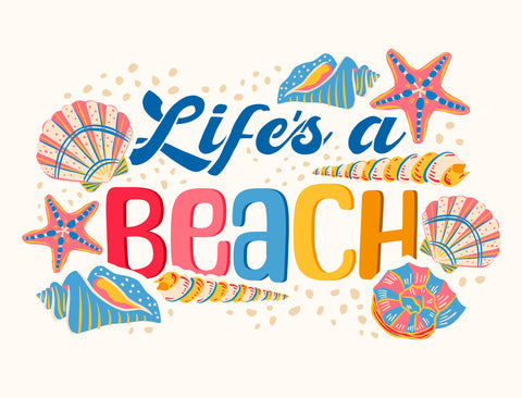 Lifes A Beach Yardsy Sign yard sign