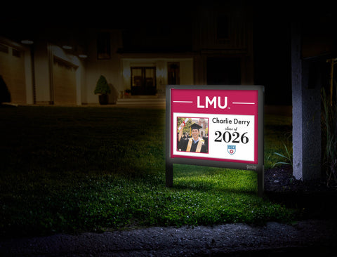 Lmu Graduate Custom Yardsy Sign yard sign