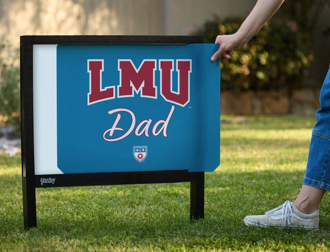 Loyola Marymount Dad Yardsy Sign yard sign