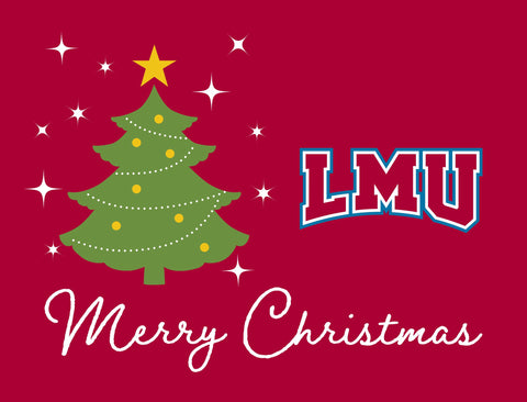 Loyola Marymount Merry Christmas Yardsy Sign yard sign