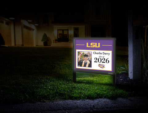 Lsu Graduate Custom Yardsy Sign yard sign