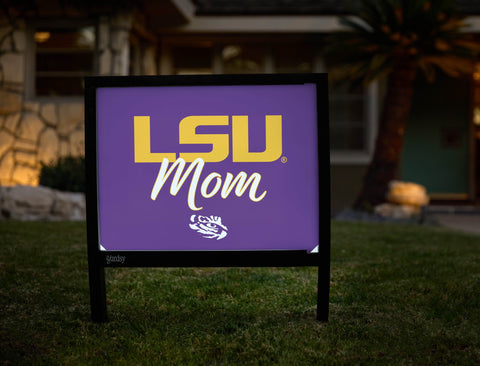 LSU Mom Yardsy Sign yard sign