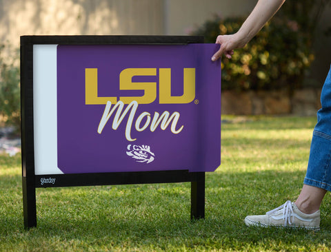 LSU Mom Yardsy Sign yard sign