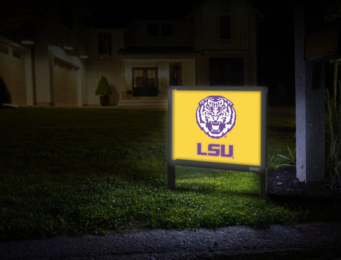 LSU Tiger Yellow Yardsy Sign