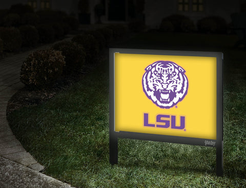 LSU Tiger Yellow Yardsy Sign