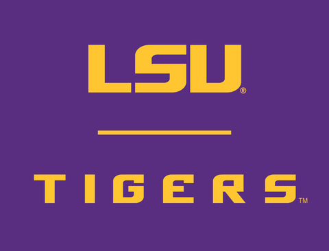 Lsu Tigers Athletic Mark Purple Yardsy Sign yard sign