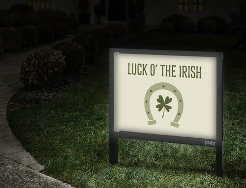 Luck O The Irish Yardsy Sign Walkway