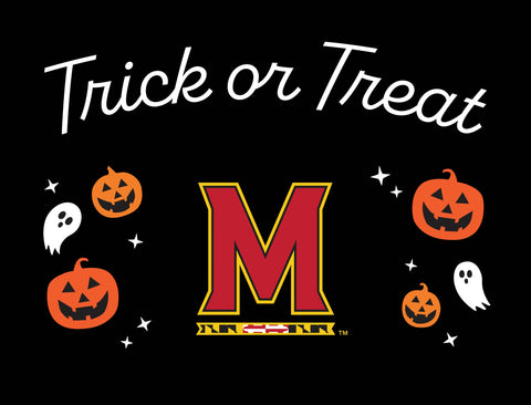 Maryland Halloween Trick Or Treat Yardsy Sign yard sign