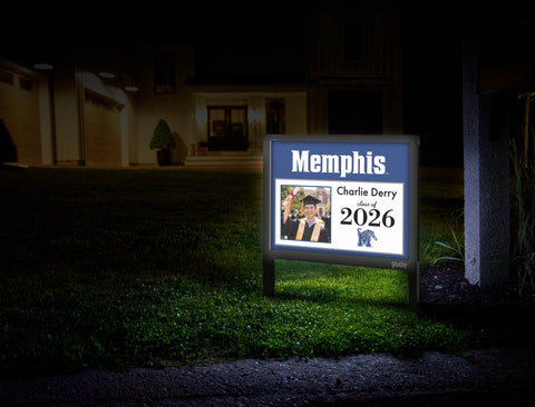Memphis Graduate Custom Yardsy Sign yard sign