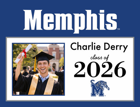 Memphis Graduate Custom Yardsy Sign yard sign