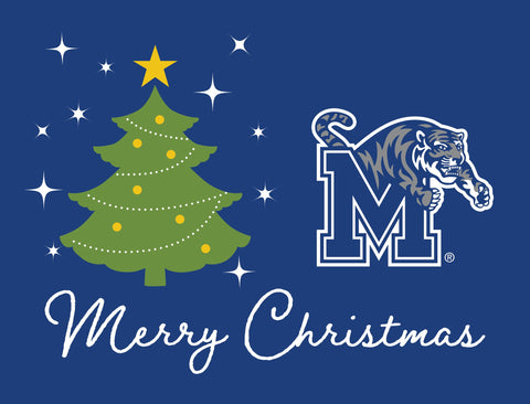 Memphis Merry Christmas Yardsy Sign yard sign