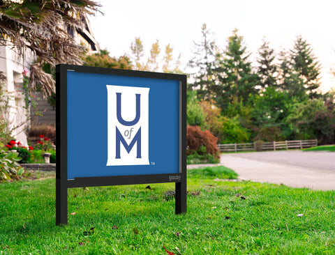Memphis Um Blue Yard Sign V2 Yard