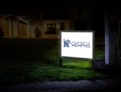 University of Memphis Tiger Blue Yardsy Sign