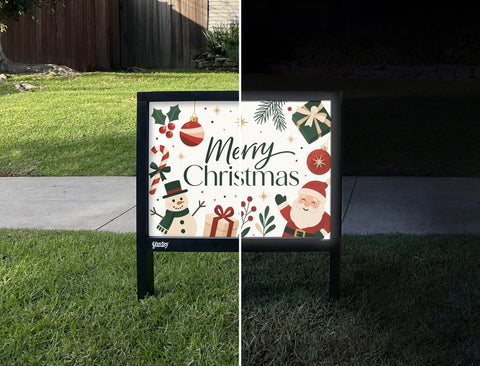 Merry Christmas Decorations Yardsy Sign yard sign