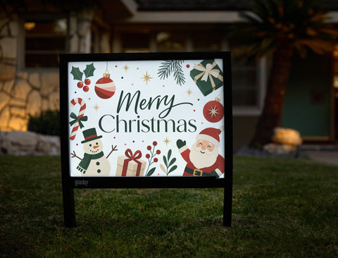 Merry Christmas Decorations Yardsy Sign yard sign