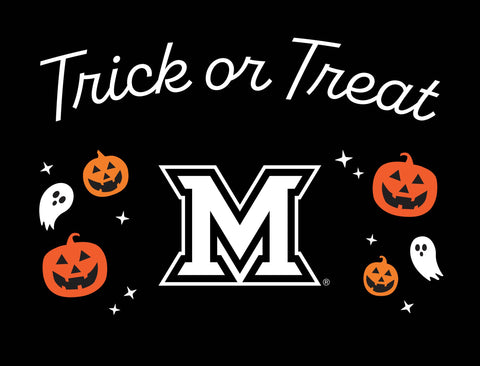 Miami Halloween Trick Or Treat Yardsy Sign yard sign