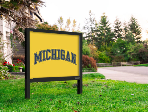 Michigan Maize Yellow Yardsy Sign