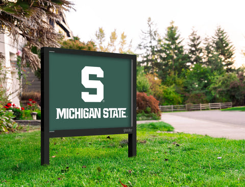 Michigan State S Green Yardsy Sign
