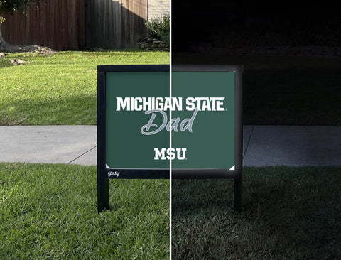 Michigan State Dad Yardsy Sign yard sign