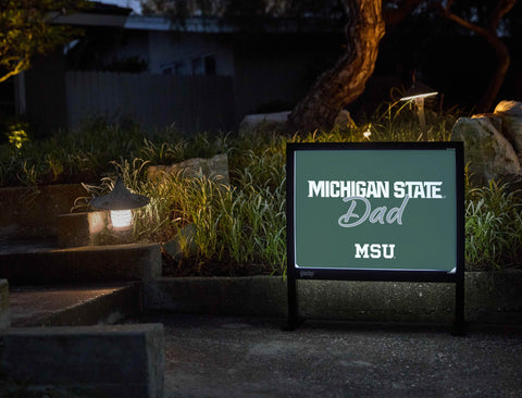 Michigan State Dad Yardsy Sign yard sign