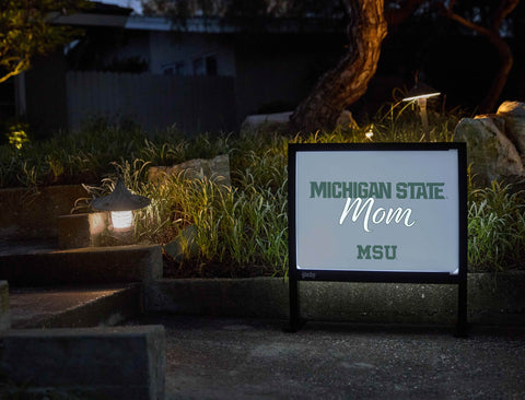 Michigan State Mom Yardsy Sign yard sign