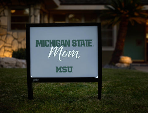Michigan State Mom Yardsy Sign yard sign