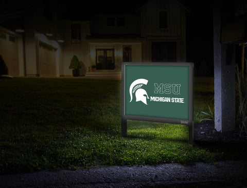 Michigan State Msu Spartan Green Mailbox