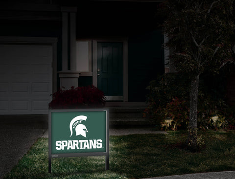 Michigan State Spartans Green Yardsy Sign